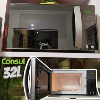 Micro-ondas 32 Litros Cms46ar Cinza Consul