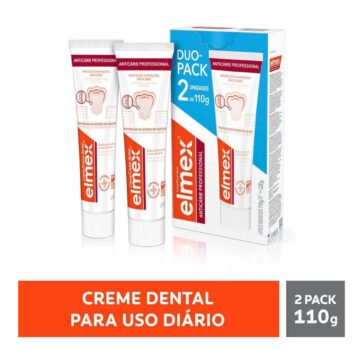 Elmex Creme Dental Anticárie Professional 2 unidades 110g
