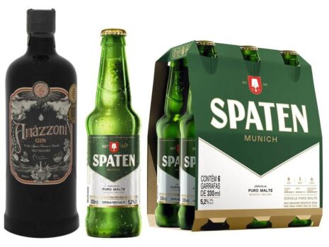 Kit Gin Amázzoni Rio Negro 750ml + Cerveja – Spaten Munich 6 Garrafas 330ml
