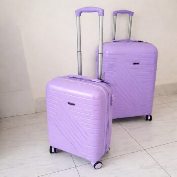 Mala De Viagem Isiway Maldivas Pequena Cor Lilás Lisa
