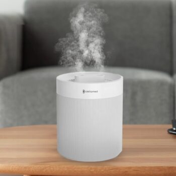 Umidificador De Ar Ultrassônico Dellamed Light Branco 2,3L