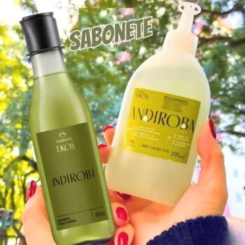 Kit Sabonete Líquido Corporal Ekos Andiroba com Refil