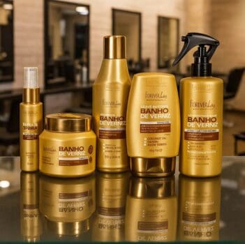 Forever Liss Kit Banho De Verniz Brilho Extremo