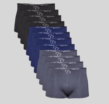 Kit 12 Cuecas Boxer Rp Rafa Parize Masculino Microfibra