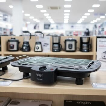 Churrasqueira Elétrica De Mesa Elgin 42CHU2001000 Cor Preta