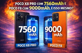 POCO X8 Pro e POCO F8 podem chegar com baterias gigantes: o que é real e o que deve mudar no Brasil