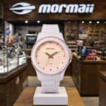 Relógio Mormaii Feminino Luau - Mopc21jakx/8g Correia Lilás Bisel 0 Fundo Rosé