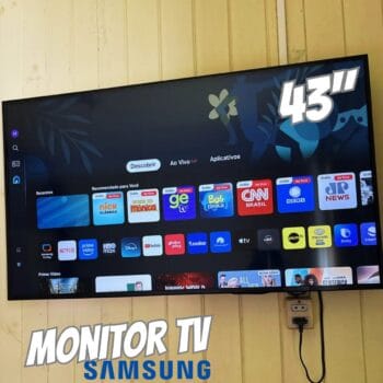 Samsung Smart Monitor TV 43″, HD, Plataforma Tizen