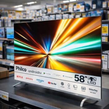 Smart TV 58” Philco PTV58G7PAGCSBL Android TV 4K Led