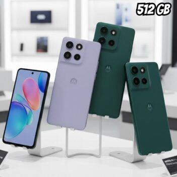 Smartphone Motorola Moto g86 5G – 512GB 24GB (8GB RAM+16GB Ram Boost) Tela 1.5K pOLED, 50MP Sony camera OIS Moto AI, videos em 4K, IP68 + IP69 – Lilas