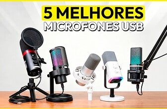 Top 5 Melhores Microfones Bom e Barato em 2026 para Lives, Games e Podcast com Qualidade Profissional