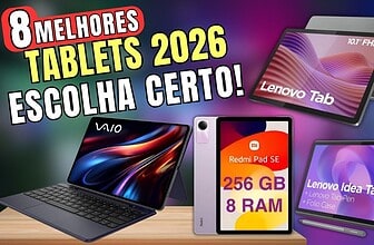 Top 8 tablets custo-benefício de 2026: lista completa para estudar, trabalhar e se divertir