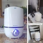 Umidificador De Ar Ultrassônico Umi Pop Health 2,3l Dellamed Cor Branco