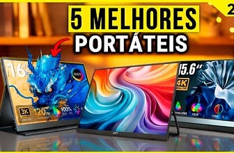5 Melhores Monitores Portáteis para Comprar em 2026: Modelos Leves, Compactos e com Alta Qualidade de Imagem