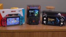 Consoles portáteis baratos da Shopee: comparação entre RG36S, M17 e X7 Plus (A8290)