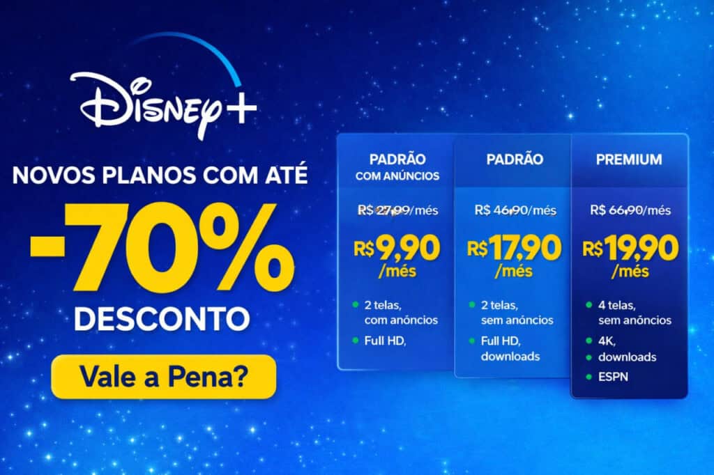 Disney+ com até 70% de desconto: veja os novos planos e qual vale mais ...