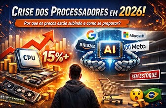 Escassez de Processadores em 2026: Entenda Por Que os Preços Estão Subindo e Como Se Antecipar