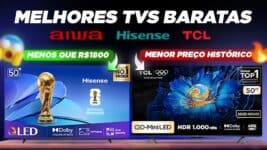 Guia completo das TVs baratas em 2026: qual modelo escolher sem gastar muito