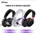Headset Akko VERGE S9 Áudio 7.1 Quad Mode