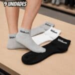 Kit 9 Pares Meias Wilson Cano Médio Masculino Adulto