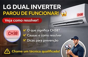 LG Dual Inverter parou de funcionar: como identificar o problema e resolver rápido