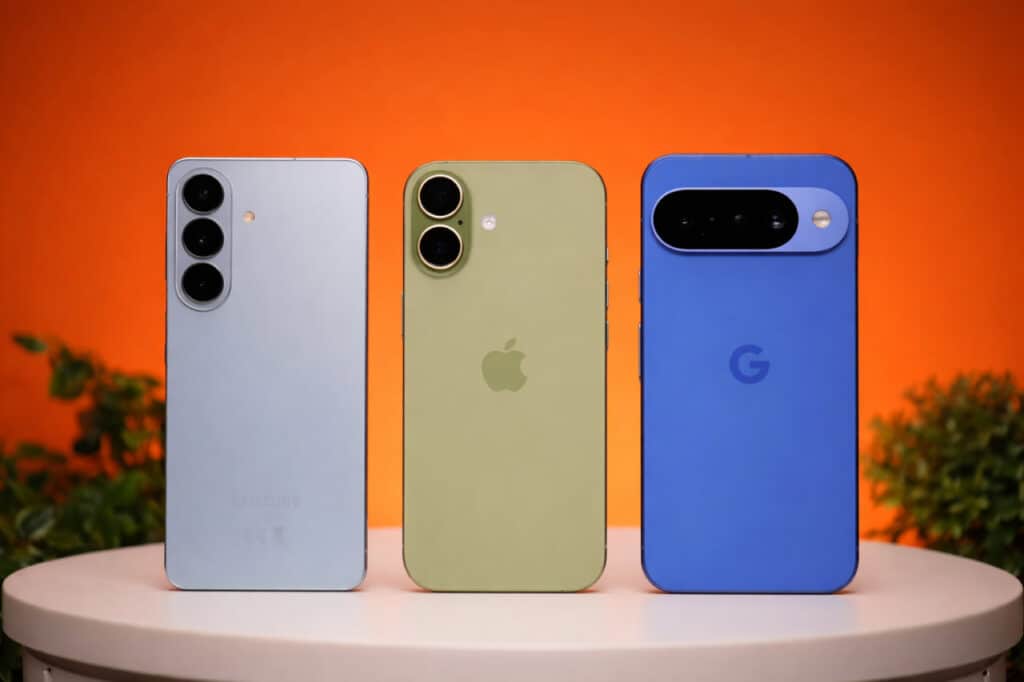 Melhor câmera em 2026: Galaxy S26 vs iPhone 17 vs Pixel 10