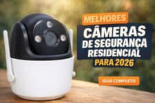 Melhores Câmeras de Segurança Residencial em 2026: Guia Completo com Modelos Baratos e Avançados