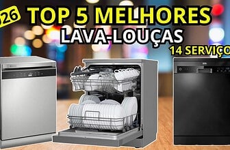 Melhores Lava-Louças 14 Serviços para Comprar em 2026: Ranking Completo com 5 Modelos