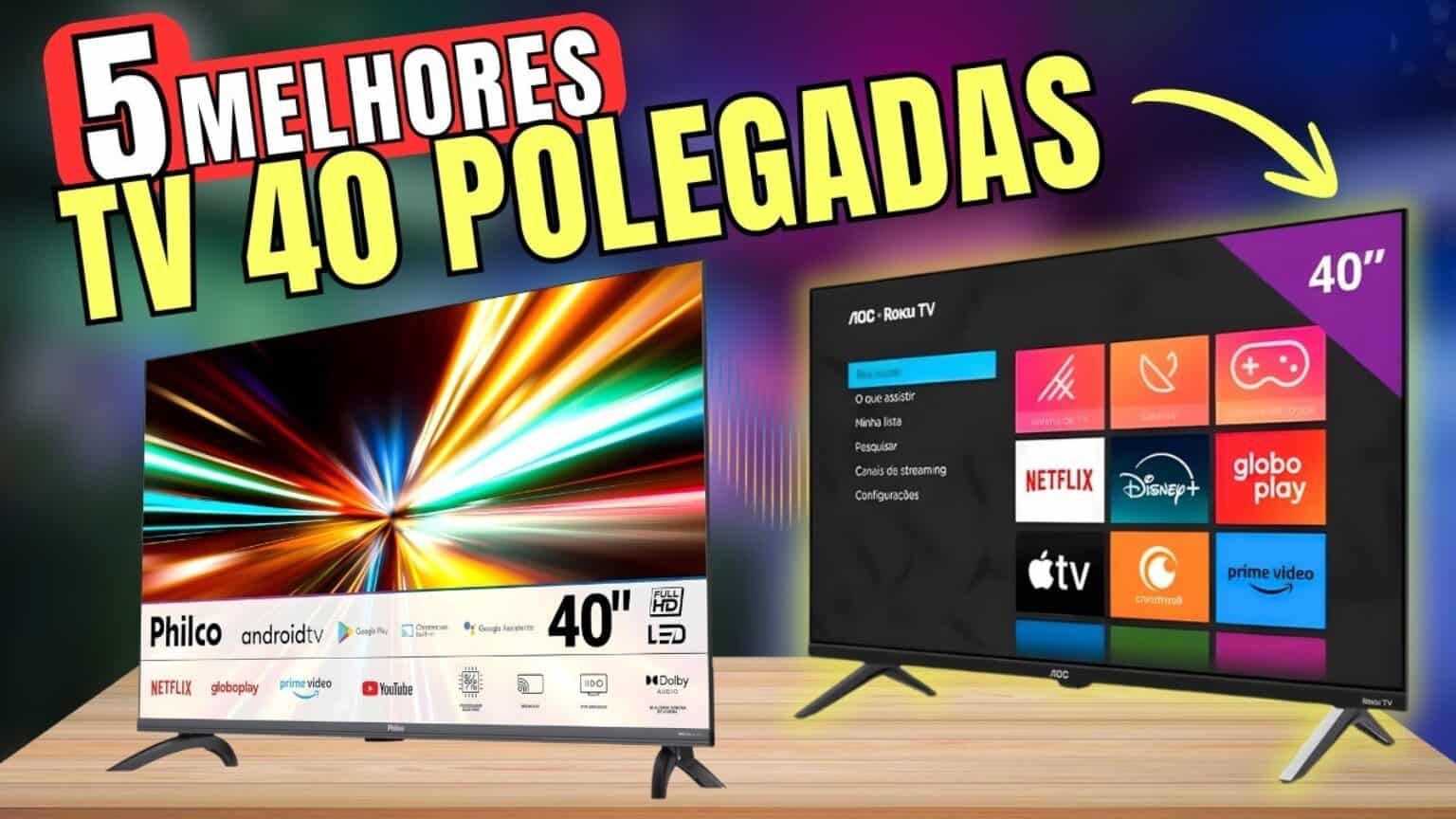 Tv 40 A 50 Polegadas Melhores TVs de 40 Polegadas em 2026: Guia Completo com as Top Opções ...