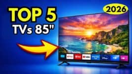Melhores TVs de 85 Polegadas em 2026: Ranking Completo para Montar um Verdadeiro Cinema em Casa