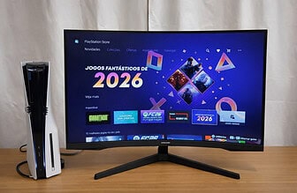 Monitor Samsung Odyssey G5 32” QHD 165Hz Curvo: Review Completo e Teste no PS5 – Vale a Pena Comprar?