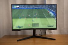 Monitor Samsung Odyssey G5 32” QHD 165Hz Curvo: unboxing, conexões, medidas e vale a compra?