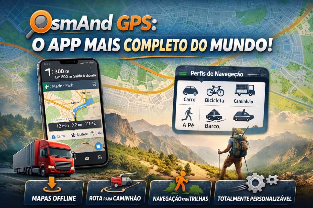 osmand gps como configurar e usar o app de navegacao offline mais completo OsmAnd GPS: Como Configurar e Usar o App de Navegação Offline Mais Completo