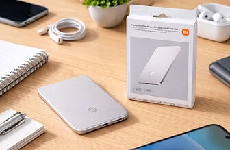 Power Bank Xiaomi ultrafina de 5000 mAh: conheça a bateria magnética compacta que cabe em qualquer bolso