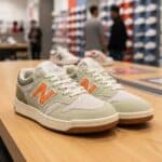 Tênis New Balance 480 Low Masculino - Verde+laranja