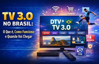 TV 3.0 no Brasil: O Que é, Como Funciona e Quando Vai Chegar