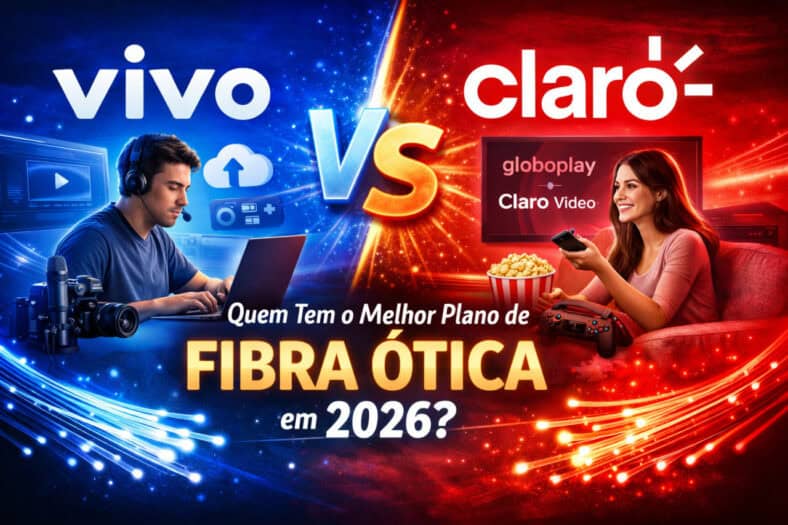 Vivo ou Claro: Qual Operadora Tem o Melhor Plano de Fibra Ótica em 2026?