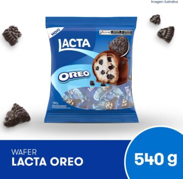 Wafer Lacta com Recheio de Oreo – Pacote 540g