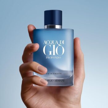 Armani Beauty, Acqua di Giò Profondo Eau de Toilette, Giorgio Armani, Perfume Masculino, Fragrância Fougère Aromática com Especiarias, Lavanda e Patchouli