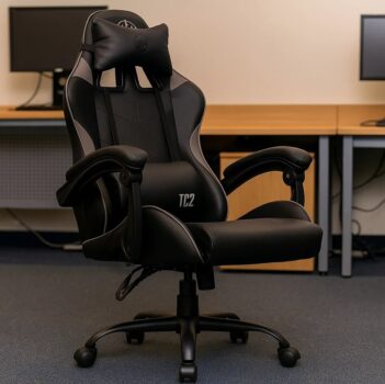 Cadeira Gamer Tgt Heron Tc2, Preto, Tgt-hrtc-bl03