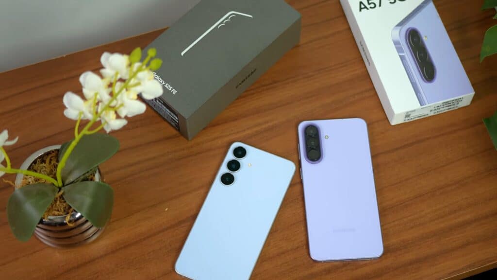 Galaxy A57 vs Galaxy S25 FE: Qual Vale Mais a Pena Comprar em 2026?