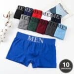 Kit 10 Cueca Boxer Masculina Microfibra Adulto Premium