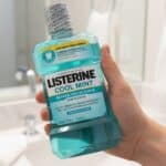 Listerine Cool Mint Enxaguante Bucal Sem Álcool, 500mL
