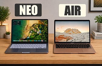 MacBook NEO vs MacBook Air: qual vale mais a pena em 2026?