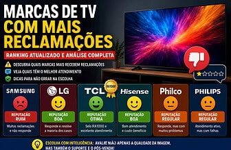Marcas de TV com Mais Reclamações no Brasil: Ranking Atualizado e Análise Completa