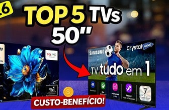 Melhor TV 50 Polegadas Custo-Benefício em 2026: Top 5 Atualizado com as Melhores Opções