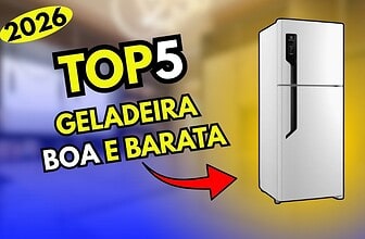 Melhores geladeiras custo-benefício de 2026: 5 opções baratas e eficientes para sua casa