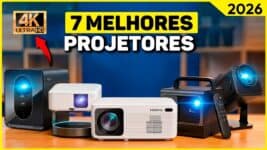 Melhores projetores custo-benefício em 2026: guia completo do básico ao premium