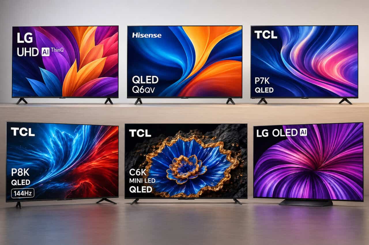 melhores smart tvs para comprar em 2026 guia completo do custo beneficio ao topo de linha Melhores Smart TVs para Comprar em 2026: Guia Completo do Custo-Benefício ao Topo de Linha