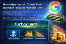 Novo Algoritmo do Google Pode Derrubar Preço da Memória RAM em 2026